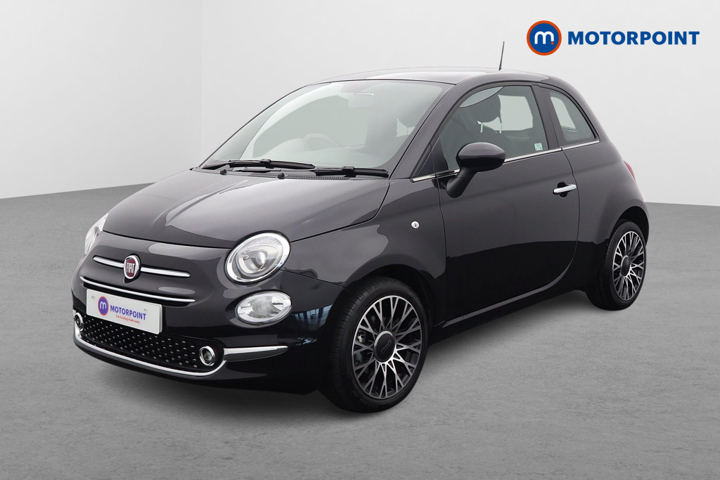 Fiat 500 TOP Manual Petrol-Electric Hybrid Hatchback - Stock Number (1544080) - Passenger side front corner