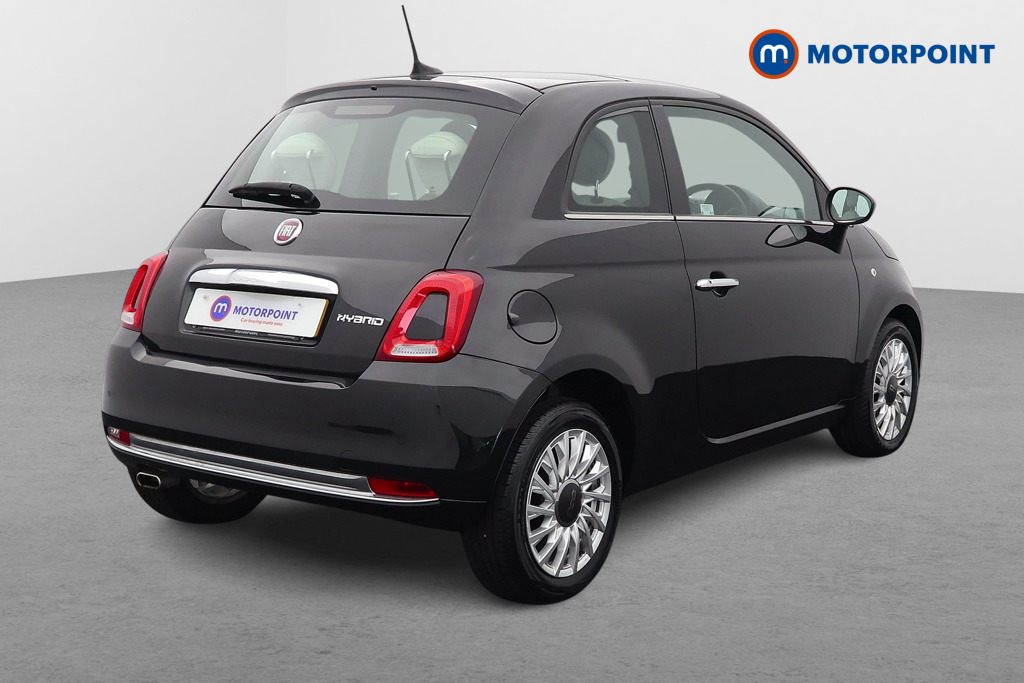 Fiat 500 Dolcevita Manual Petrol-Electric Hybrid Hatchback - Stock Number (1500948) - Drivers side rear corner