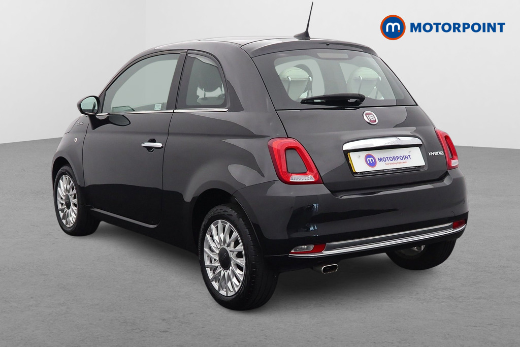 Fiat 500 Dolcevita Manual Petrol-Electric Hybrid Hatchback - Stock Number (1500948) - Passenger side rear corner