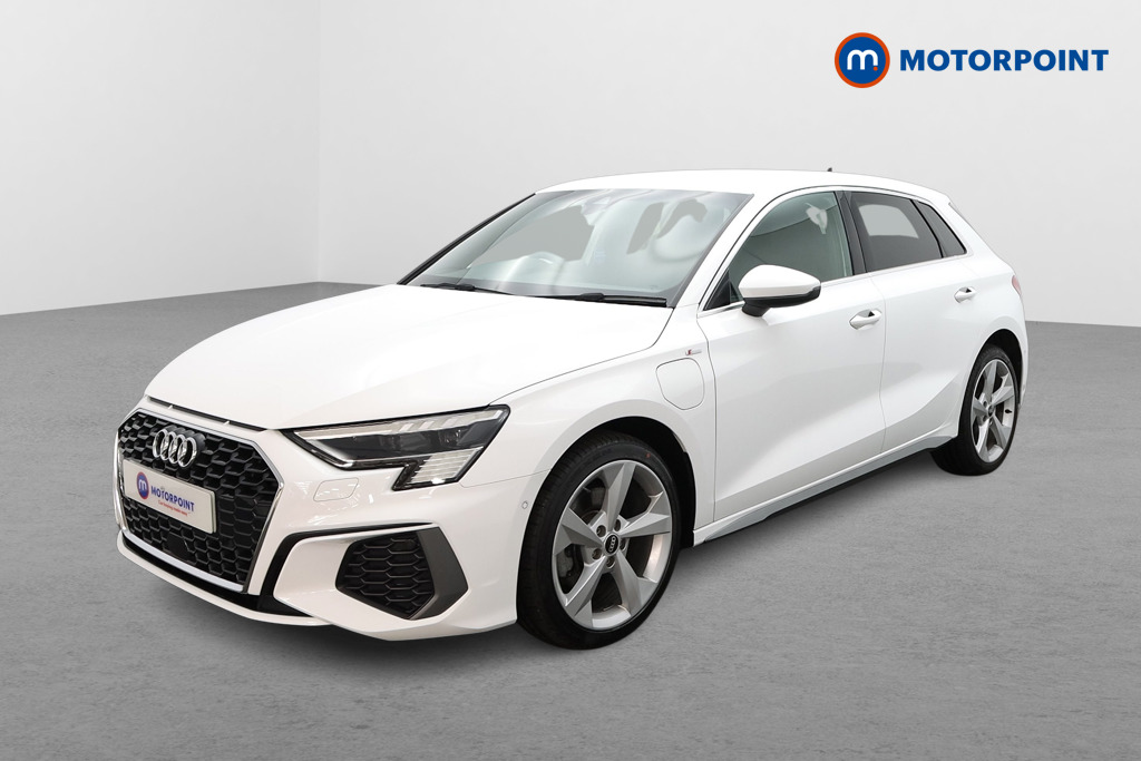 Audi A3 S Line Automatic Petrol Plug-In Hybrid Hatchback - Stock Number (1536101) - Passenger side front corner
