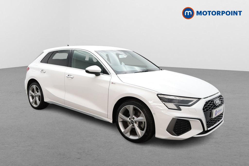 Audi A3 S Line Automatic Petrol Plug-In Hybrid Hatchback - Stock Number (1536101) - Drivers side front corner