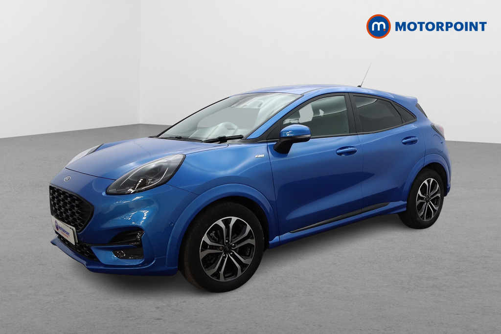 Ford Puma St-Line Manual Petrol-Electric Hybrid SUV - Stock Number (1537701) - Passenger side front corner