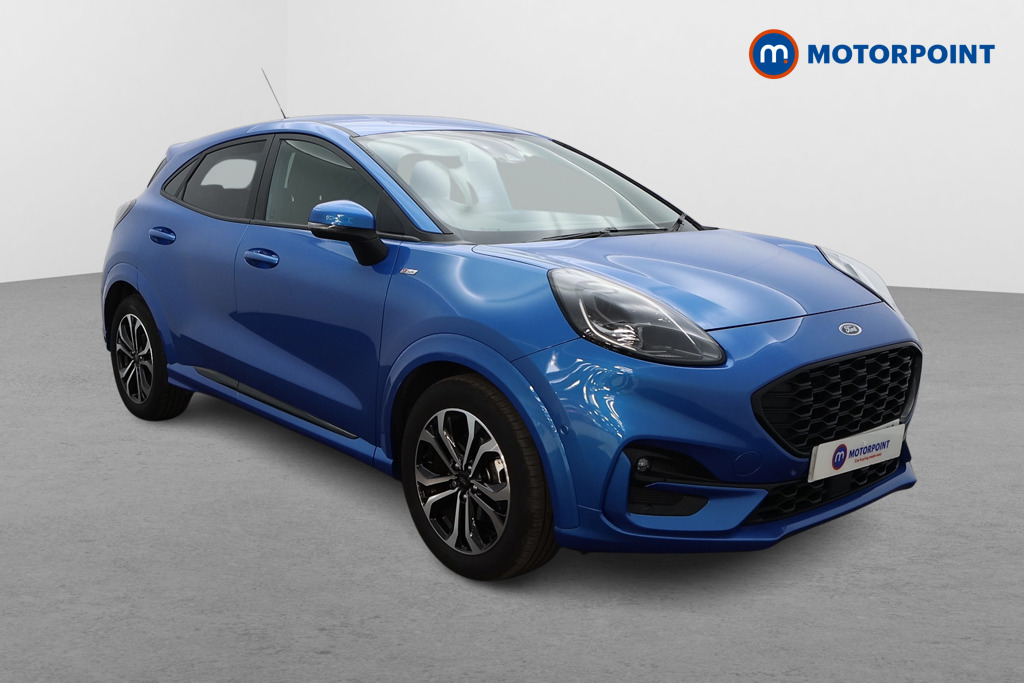 Ford Puma St-Line Manual Petrol-Electric Hybrid SUV - Stock Number (1537701) - Drivers side front corner