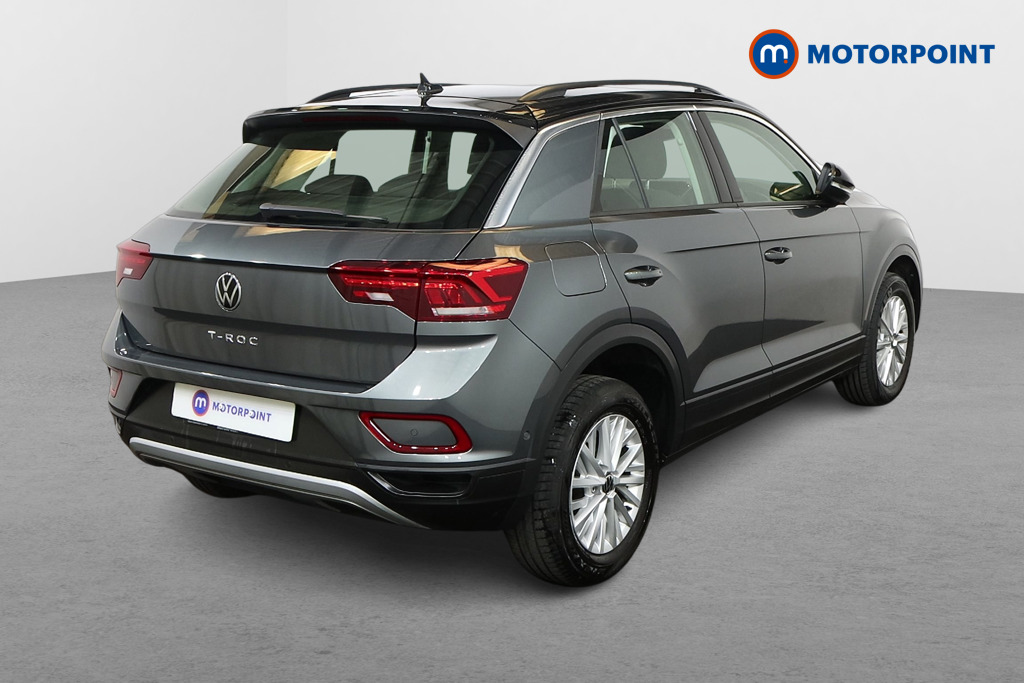 Volkswagen T-Roc Life Automatic Petrol SUV - Stock Number (1538658) - Drivers side rear corner