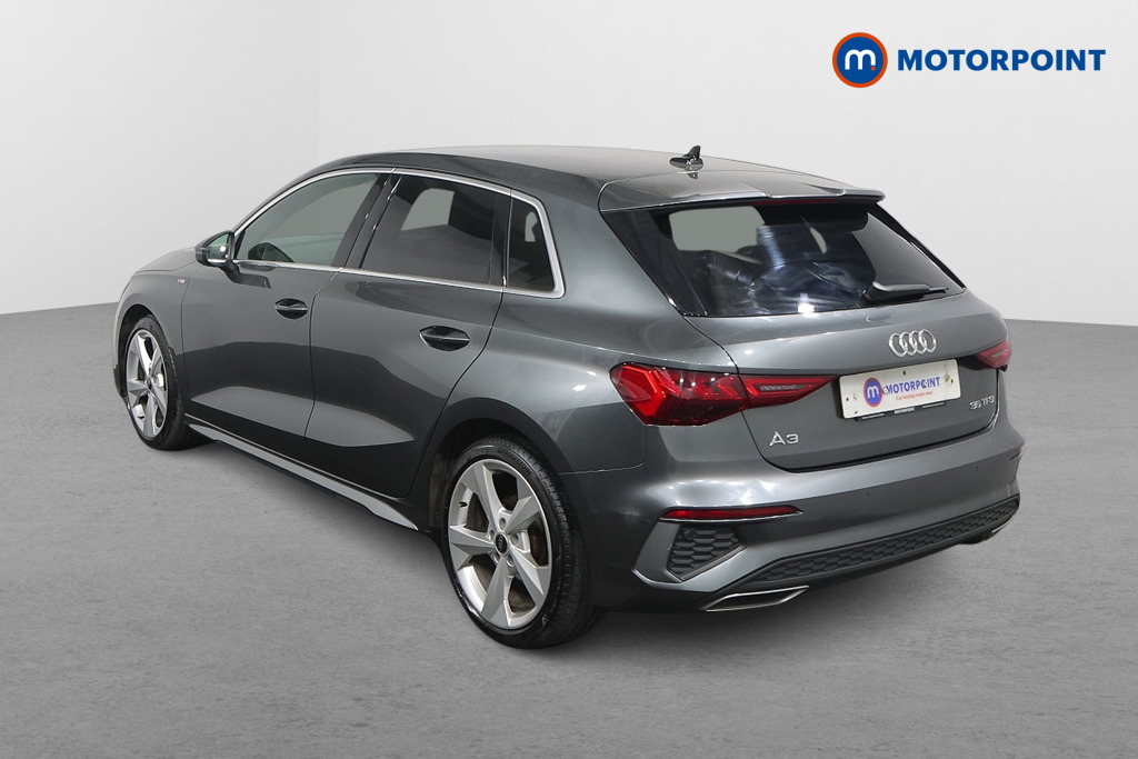 Audi A3 S Line Manual Petrol Hatchback - Stock Number (1539209) - Passenger side rear corner