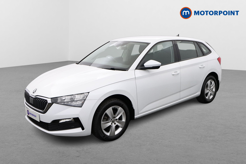 Skoda Scala SE Manual Petrol Hatchback - Stock Number (1539356) - Passenger side front corner