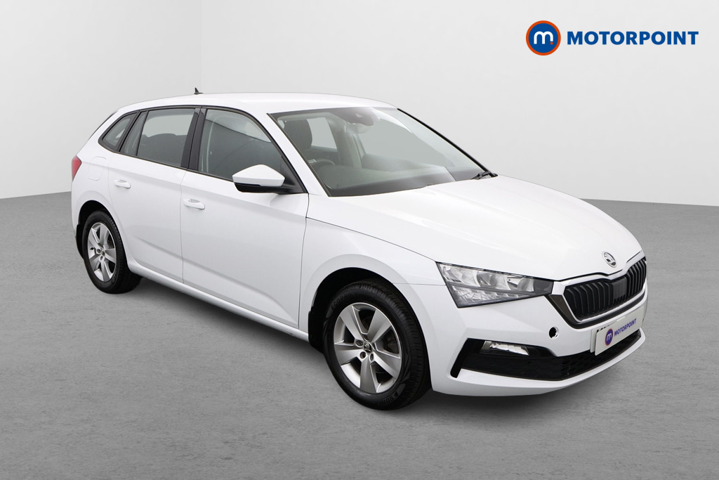 Skoda Scala SE Manual Petrol Hatchback - Stock Number (1539356) - Drivers side front corner