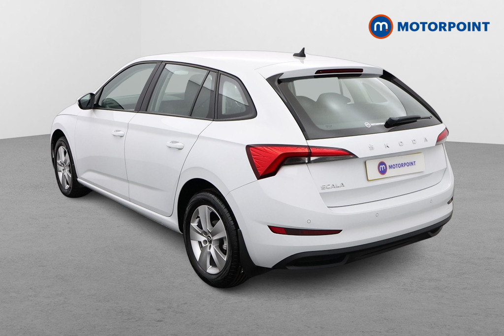 Skoda Scala SE Manual Petrol Hatchback - Stock Number (1539356) - Passenger side rear corner