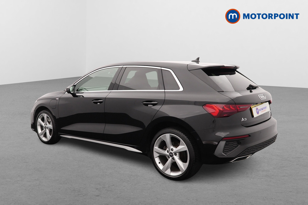 Audi A3 S Line Automatic Petrol Plug-In Hybrid Hatchback - Stock Number (1541165) - Passenger side rear corner