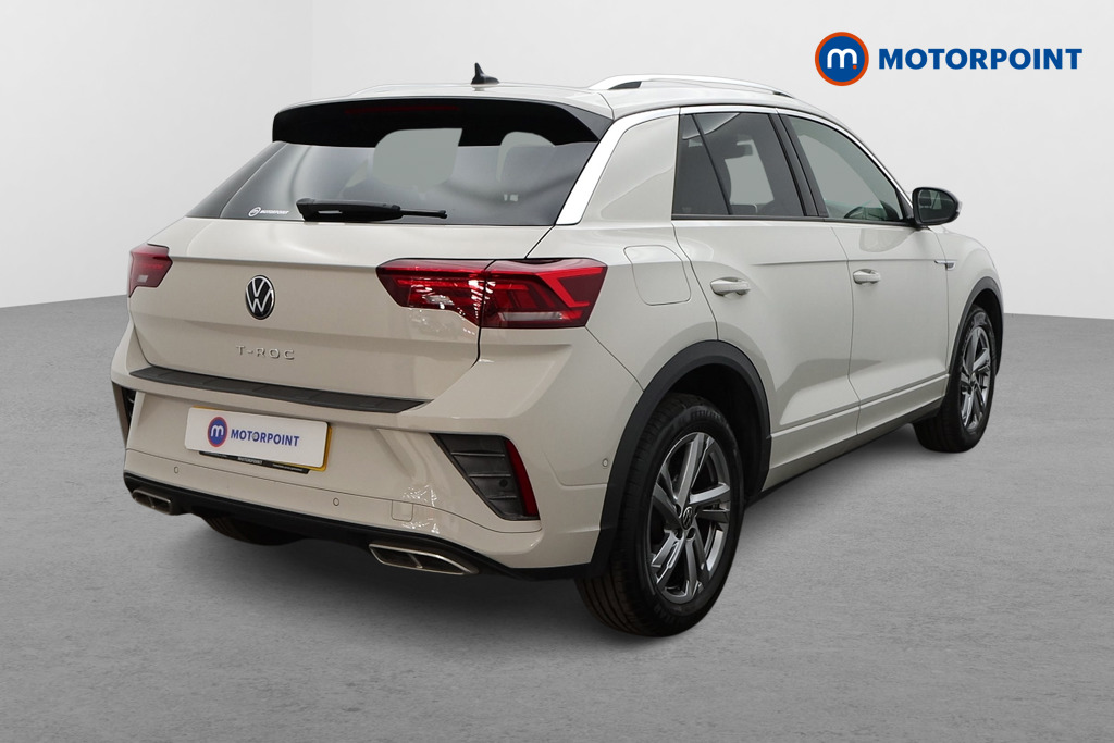 Volkswagen T-Roc R-Line Manual Petrol SUV - Stock Number (1542860) - Drivers side rear corner