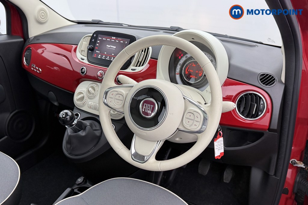 Fiat 500 Lounge Manual Petrol-Electric Hybrid Hatchback - Stock Number (1543369) - 3rd supplementary image