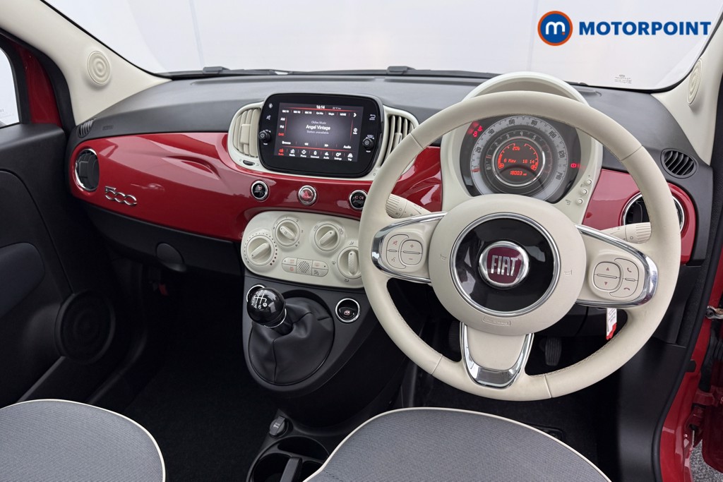 Fiat 500 Lounge Manual Petrol-Electric Hybrid Hatchback - Stock Number (1543369) - 1st supplementary image