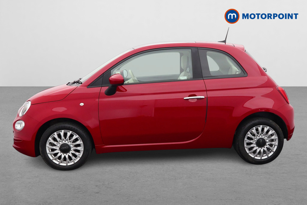 Fiat 500 Lounge Manual Petrol-Electric Hybrid Hatchback - Stock Number (1543369) - Passenger side