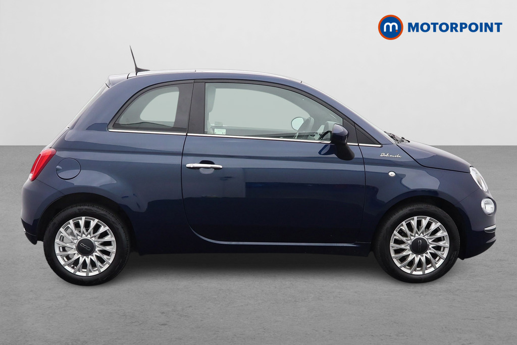 Fiat 500 Dolcevita Manual Petrol-Electric Hybrid Hatchback - Stock Number (1543445) - Drivers side
