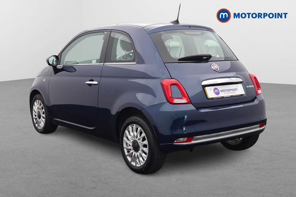 Fiat 500 Dolcevita Manual Petrol-Electric Hybrid Hatchback - Stock Number (1543445) - Passenger side rear corner
