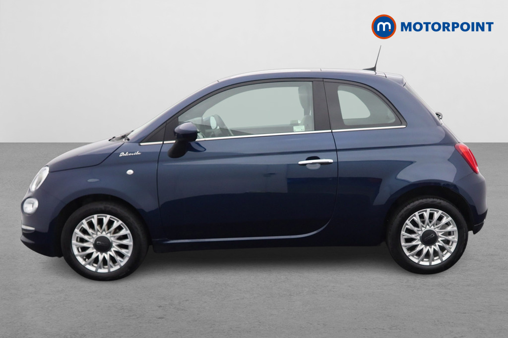 Fiat 500 Dolcevita Manual Petrol-Electric Hybrid Hatchback - Stock Number (1543445) - Passenger side