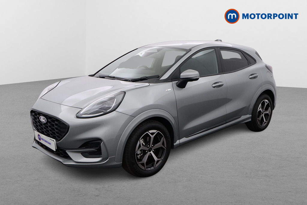 Ford Puma St-Line Automatic Petrol-Electric Hybrid SUV - Stock Number (1543640) - Passenger side front corner