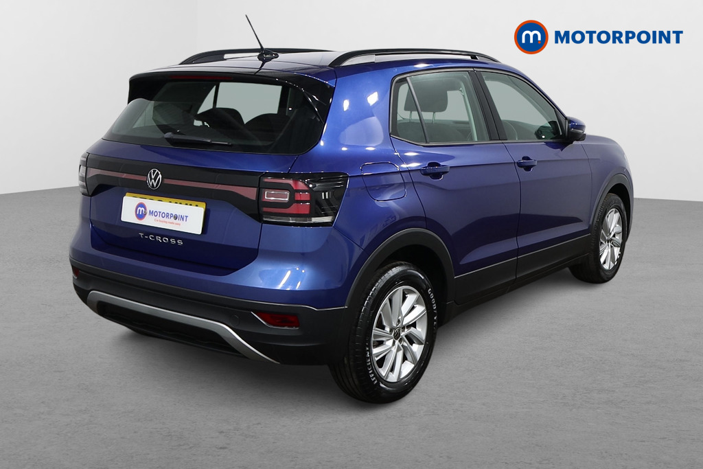 Volkswagen T-Cross Se Edition Manual Petrol SUV - Stock Number (1517542) - Drivers side rear corner