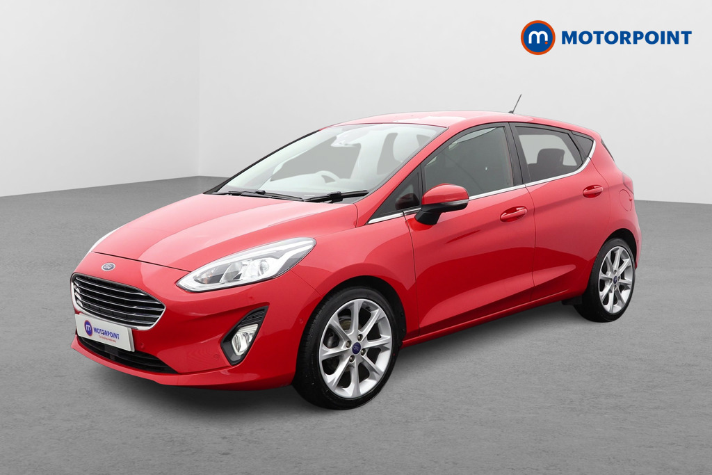 Ford Fiesta Titanium X Manual Petrol-Electric Hybrid Hatchback - Stock Number (1530342) - Passenger side front corner