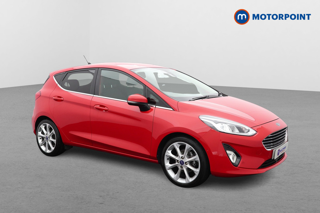 Ford Fiesta Titanium X Manual Petrol-Electric Hybrid Hatchback - Stock Number (1530342) - Drivers side front corner