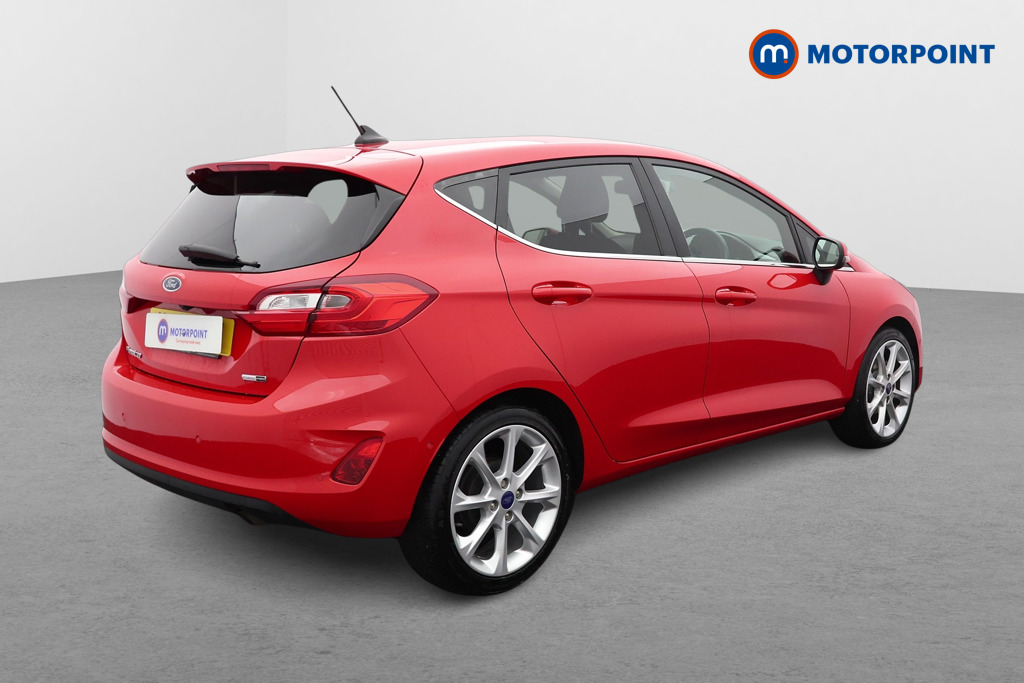 Ford Fiesta Titanium X Manual Petrol-Electric Hybrid Hatchback - Stock Number (1530342) - Drivers side rear corner