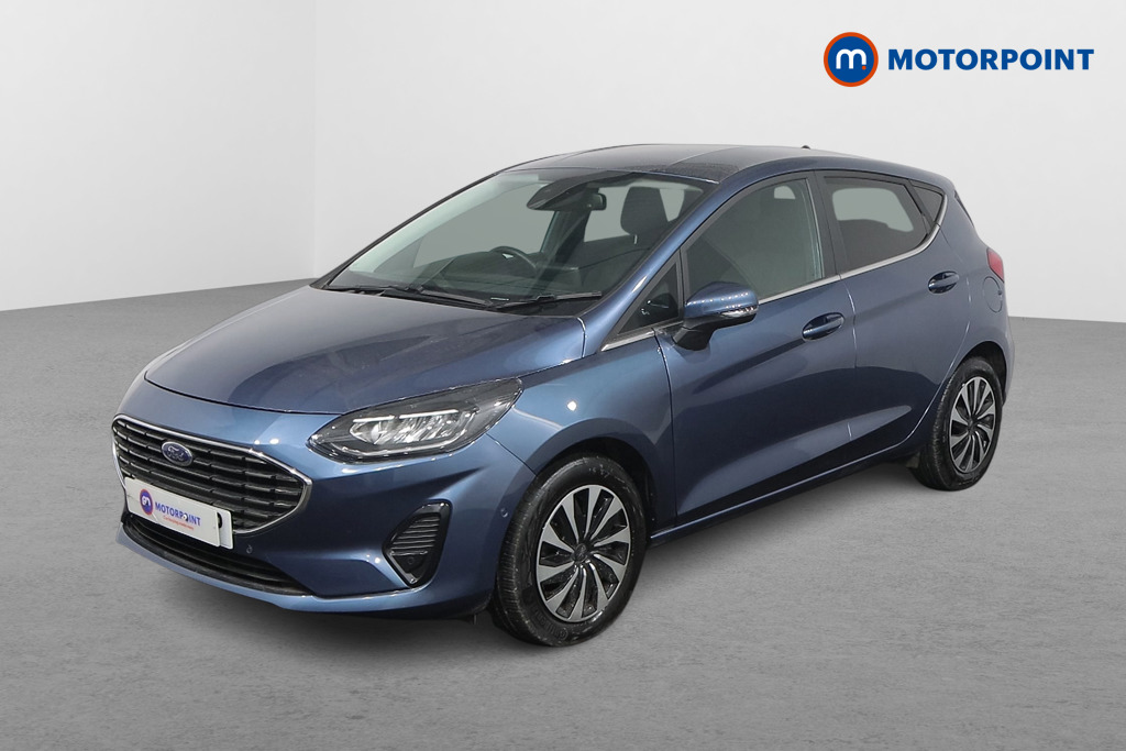 Ford Fiesta Titanium Manual Petrol-Electric Hybrid Hatchback - Stock Number (1531990) - Passenger side front corner