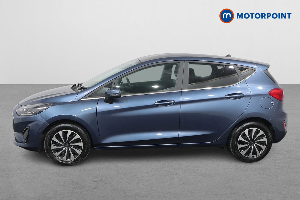 Ford Fiesta Titanium Manual Petrol-Electric Hybrid Hatchback - Stock Number (1531990) - Passenger side