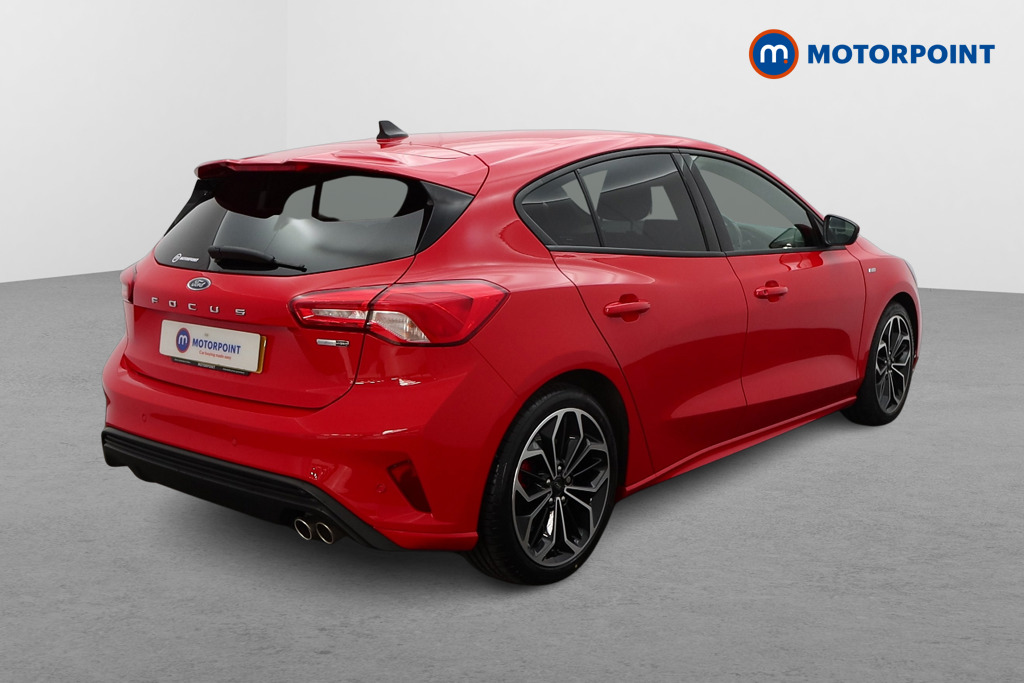 Ford Focus St-Line X Edition Manual Petrol-Electric Hybrid Hatchback - Stock Number (1536426) - Drivers side rear corner