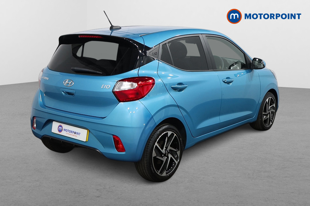 Hyundai I10 Premium Automatic Petrol Hatchback - Stock Number (1539238) - Drivers side rear corner