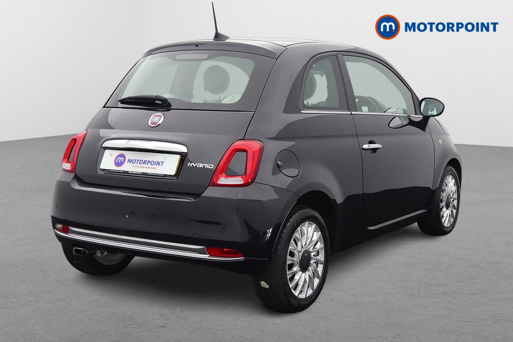Fiat 500 Dolcevita Manual Petrol-Electric Hybrid Hatchback - Stock Number (1539585) - Drivers side rear corner