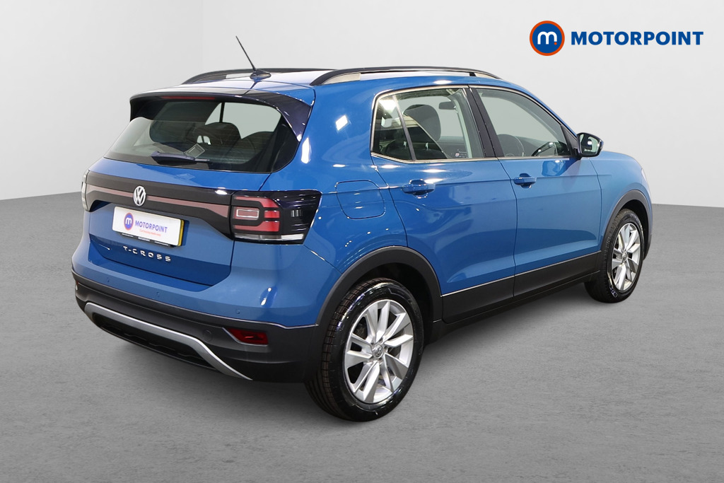 Volkswagen T-Cross SE Manual Petrol SUV - Stock Number (1540392) - Drivers side rear corner