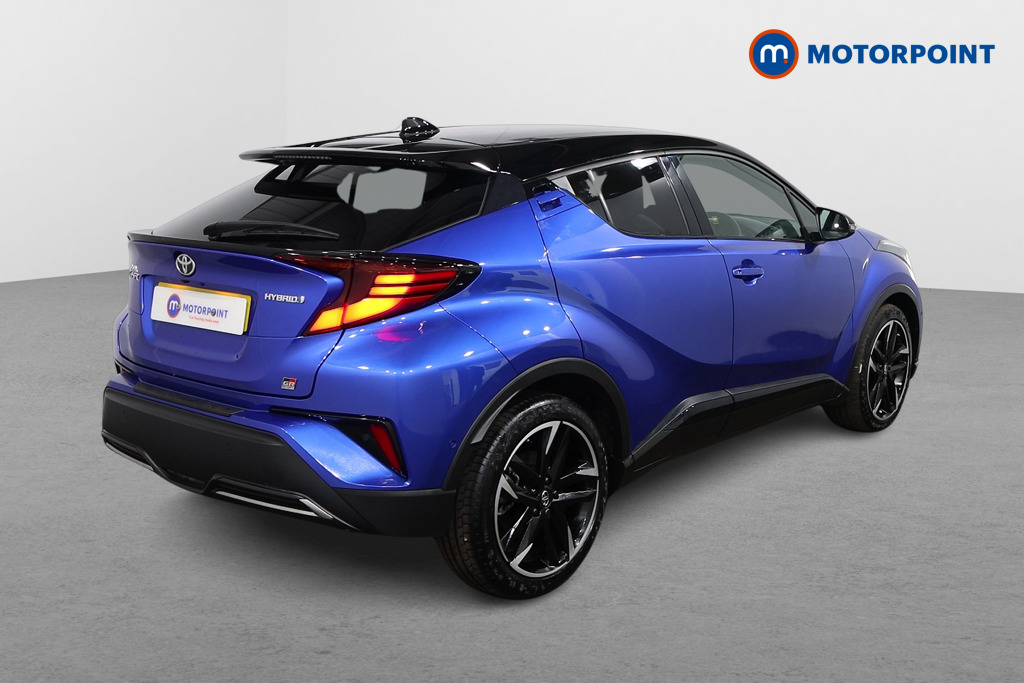 Toyota C-Hr Gr Sport Automatic Petrol-Electric Hybrid SUV - Stock Number (1542287) - Drivers side rear corner