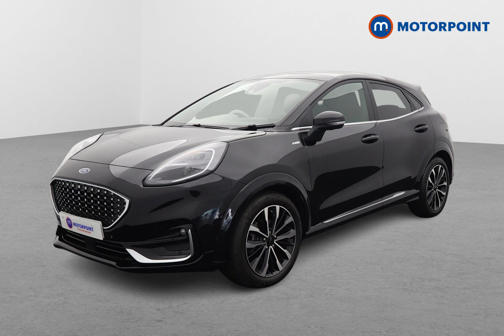 Ford Puma St-Line Vignale Automatic Petrol-Electric Hybrid SUV - Stock Number (1543208) - Passenger side front corner