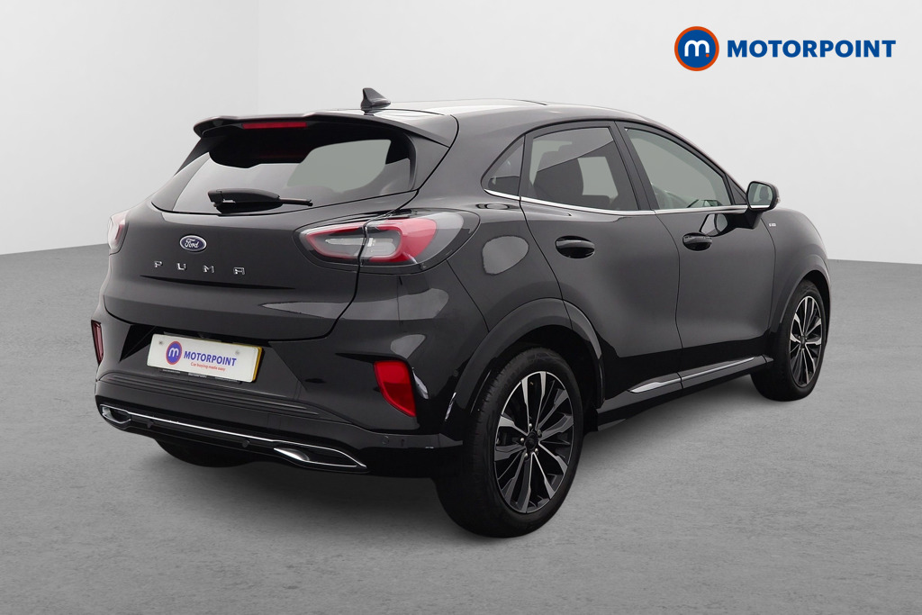 Ford Puma St-Line Vignale Automatic Petrol-Electric Hybrid SUV - Stock Number (1543208) - Drivers side rear corner