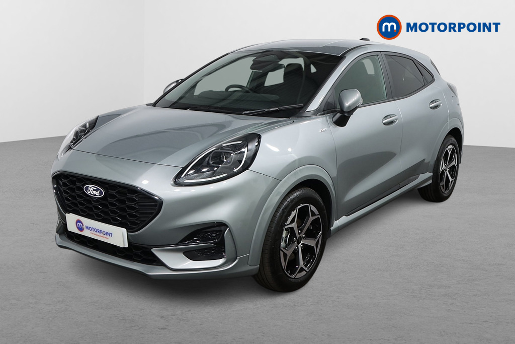 Ford Puma St-Line Automatic Petrol-Electric Hybrid SUV - Stock Number (1543613) - Passenger side front corner