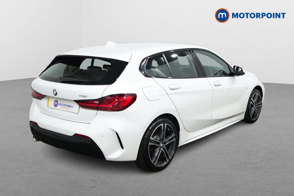 BMW 1 Series M Sport Automatic Petrol Hatchback - Stock Number (1544585) - Drivers side rear corner