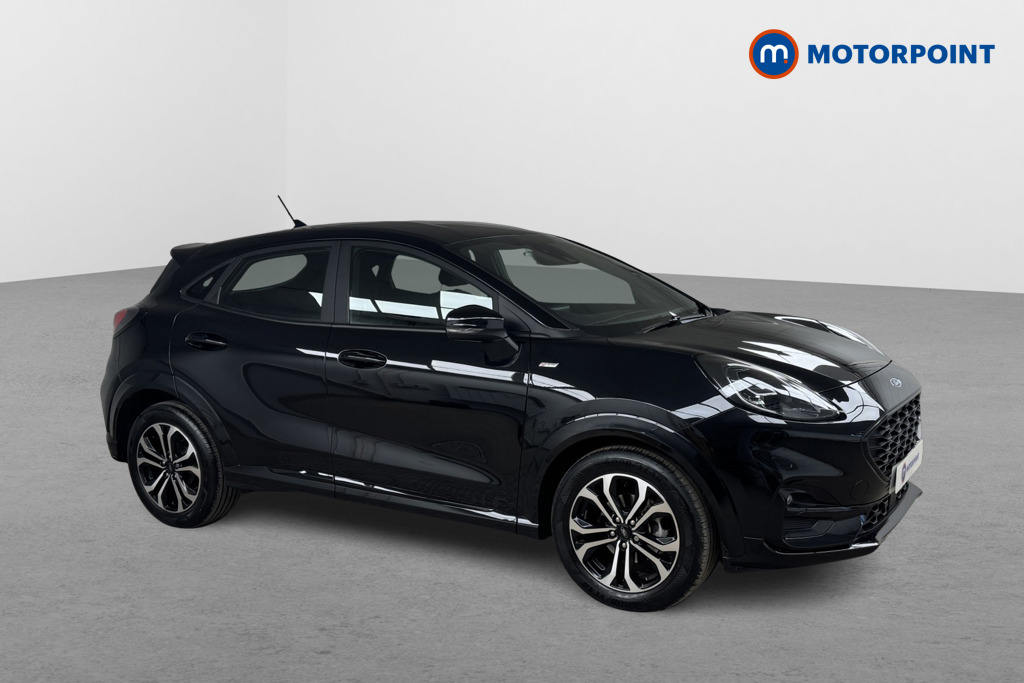 Ford Puma St-Line Manual Petrol-Electric Hybrid SUV - Stock Number (1524297) - Drivers side front corner
