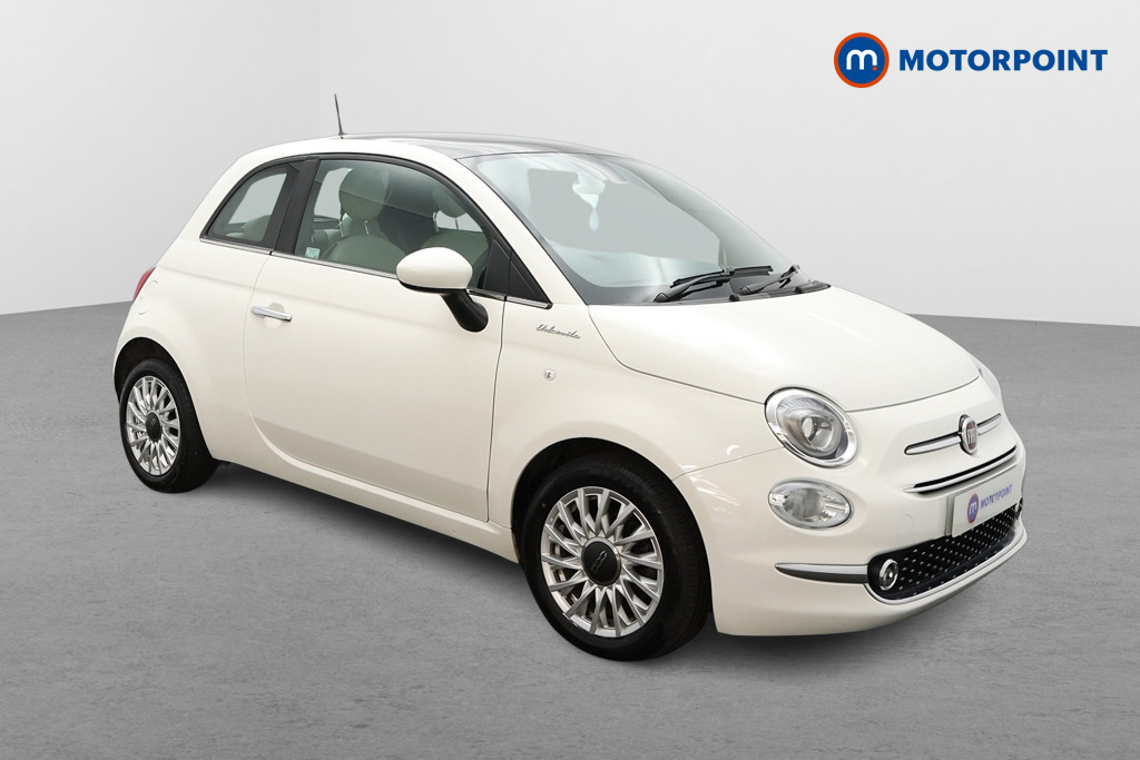 Fiat 500 Dolcevita Manual Petrol-Electric Hybrid Hatchback - Stock Number (1525832) - Drivers side front corner