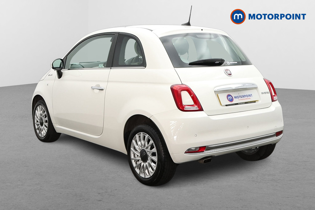 Fiat 500 Dolcevita Manual Petrol-Electric Hybrid Hatchback - Stock Number (1525832) - Passenger side rear corner