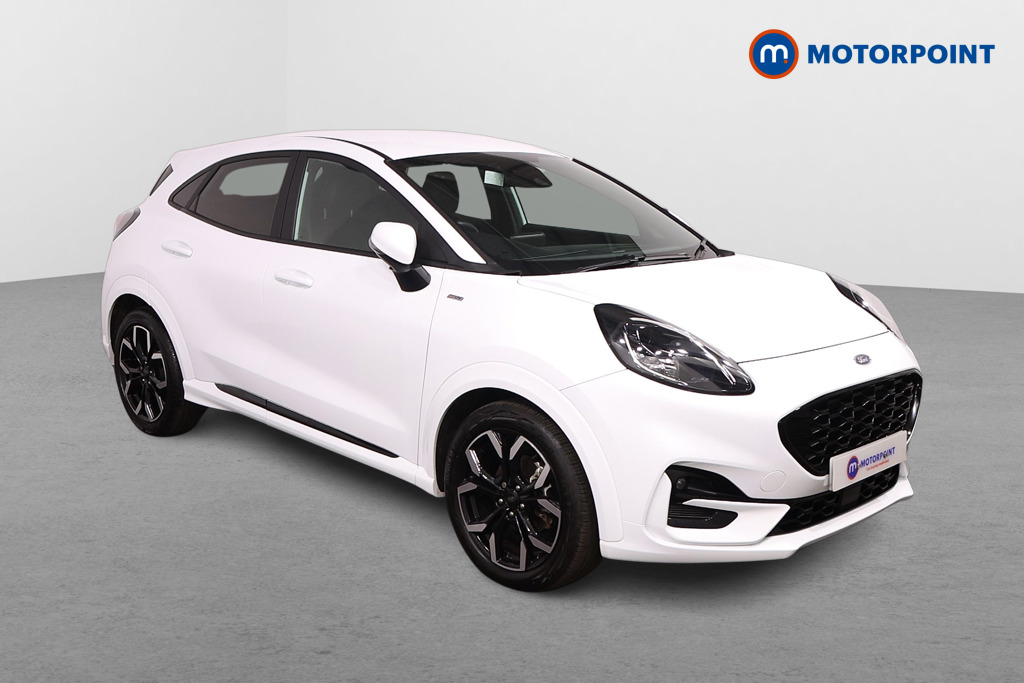 Ford Puma St-Line X Automatic Petrol-Electric Hybrid SUV - Stock Number (1537193) - Drivers side front corner
