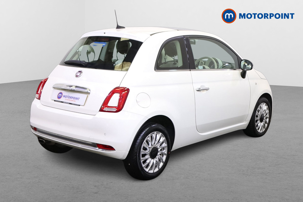 Fiat 500 Lounge Manual Petrol Hatchback - Stock Number (1542582) - Drivers side rear corner