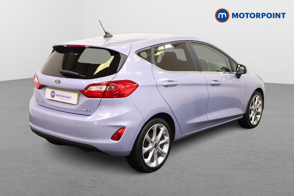 Ford Fiesta Titanium X Manual Petrol-Electric Hybrid Hatchback - Stock Number (1543403) - Drivers side rear corner
