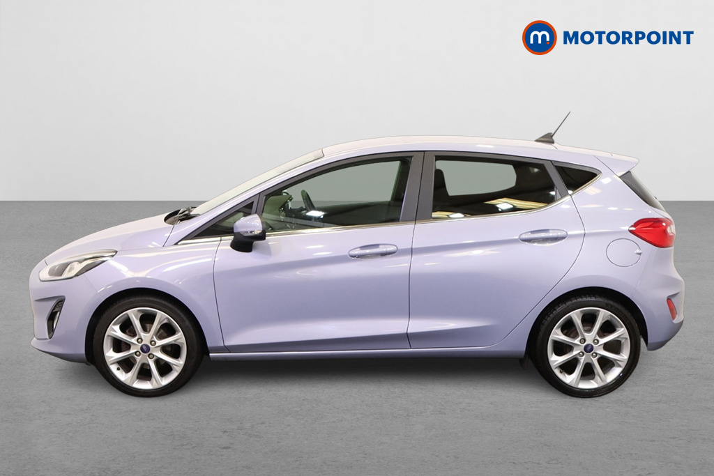 Ford Fiesta Titanium X Manual Petrol-Electric Hybrid Hatchback - Stock Number (1543403) - Passenger side