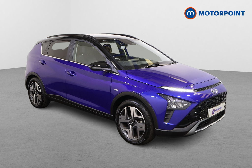 Hyundai Bayon Ultimate Automatic Petrol-Electric Hybrid SUV - Stock Number (1543574) - Drivers side front corner