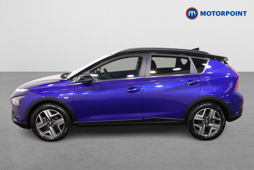 Hyundai Bayon Ultimate Automatic Petrol-Electric Hybrid SUV - Stock Number (1543574) - Passenger side