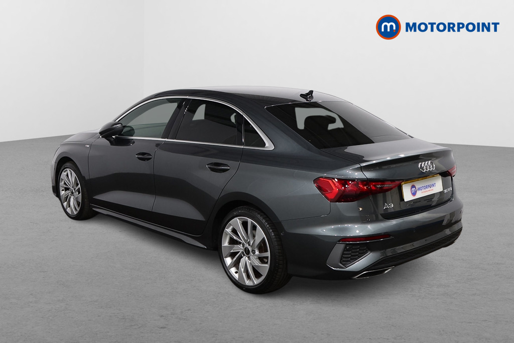 Audi A3 S Line Automatic Petrol Saloon - Stock Number (1543587) - Passenger side rear corner