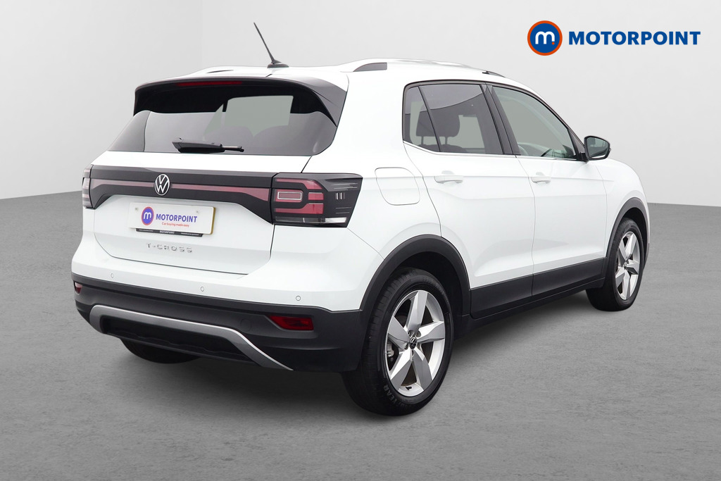 Volkswagen T-Cross SEL Manual Petrol SUV - Stock Number (1544422) - Drivers side rear corner