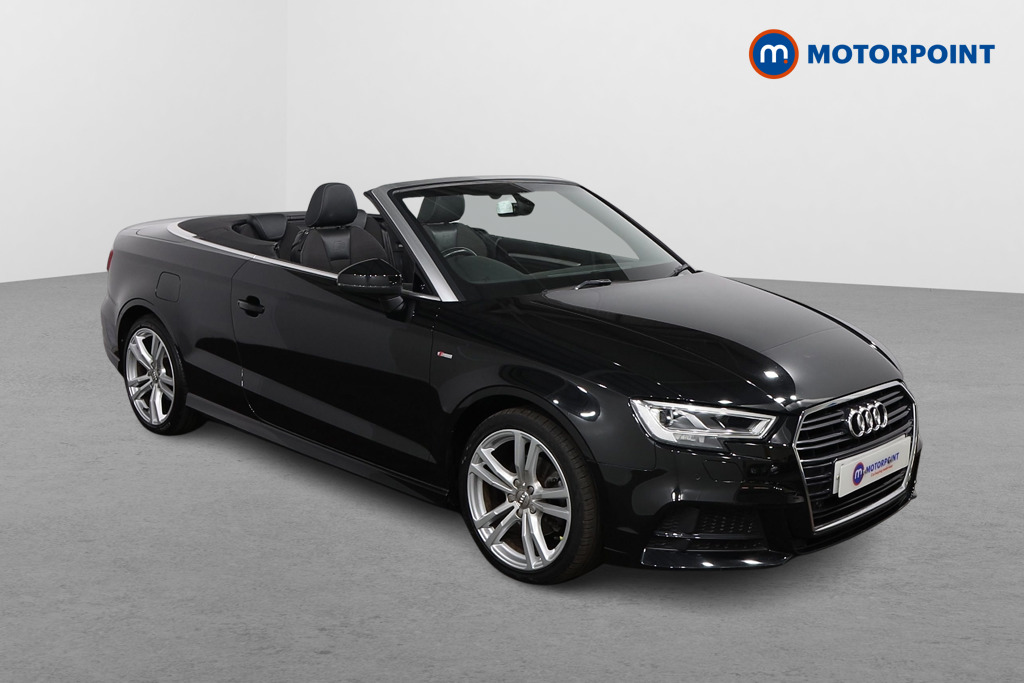 Audi A3 S Line Automatic Petrol Convertible - Stock Number (1544586) - Drivers side front corner