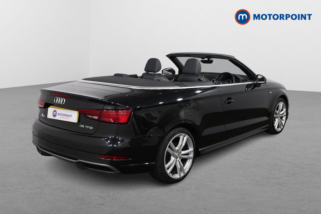 Audi A3 S Line Automatic Petrol Convertible - Stock Number (1544586) - Drivers side rear corner