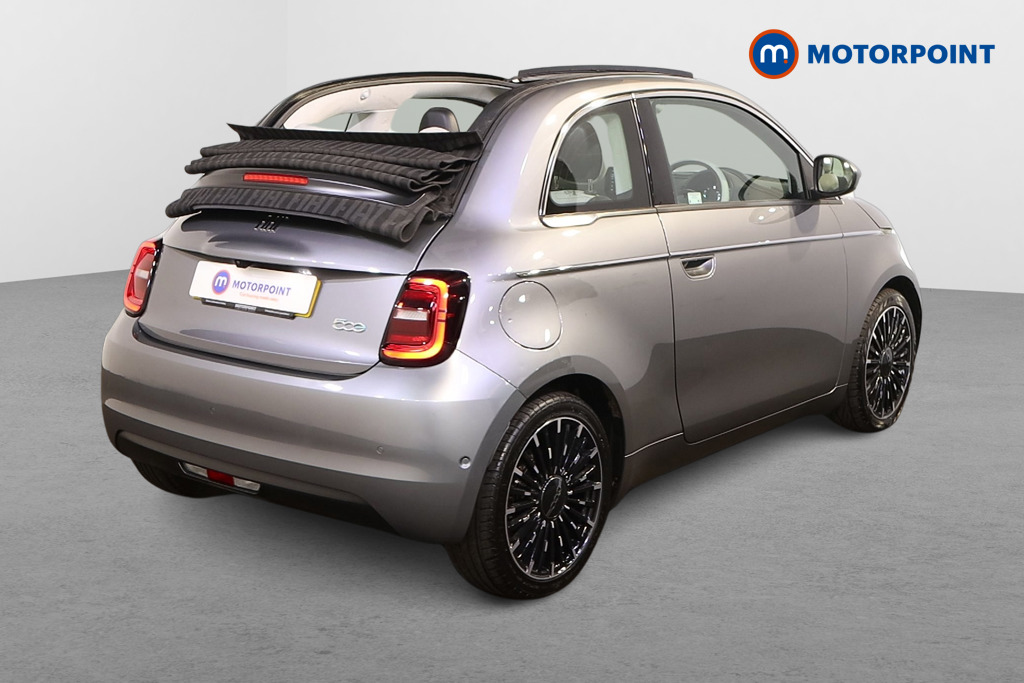 Fiat 500 La Prima Automatic Electric Convertible - Stock Number (1532274) - Drivers side rear corner